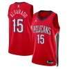 New Orleans Pelicans Jose Alvarado 15 Jordan 2022-23 Statement Edition Punainen Miesten Pelipaidat Swingman
